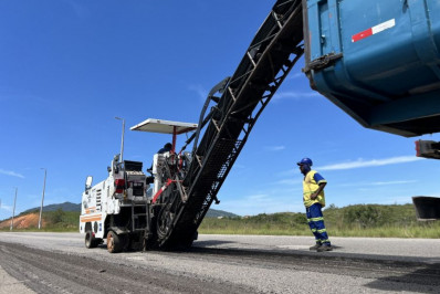 Asfalto novo muda cenário da Rodovia do Contorno em Rio das Ostras