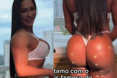 Gracyanne Barbosa mostra como ficou harmonização no bumbum; veja mais fotos