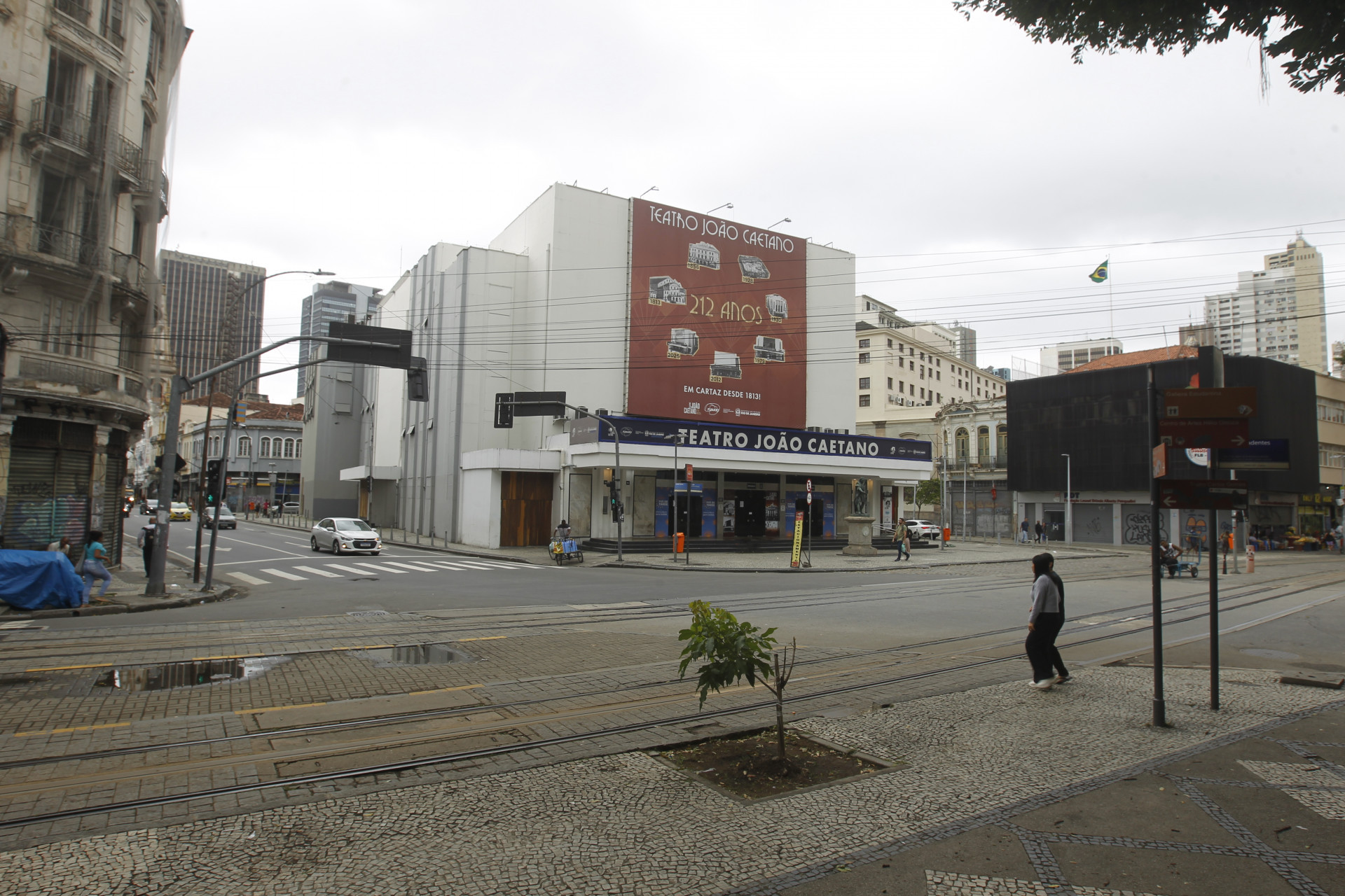 Movimentação no Centro do Rio de Janeiro, nesta quarta-feira (17). - Reginaldo Pimenta/Agência O Dia