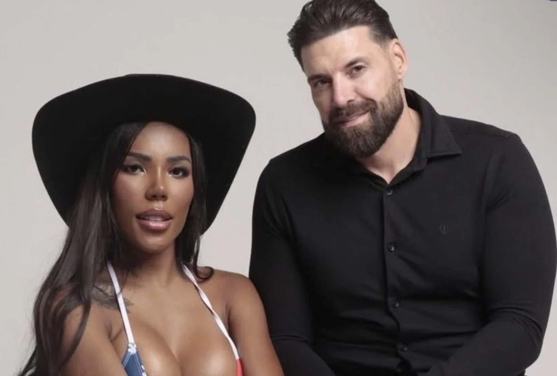 Carol Lekker com o ex-noivo, Maik Riksen - Reprodução/Instagram 