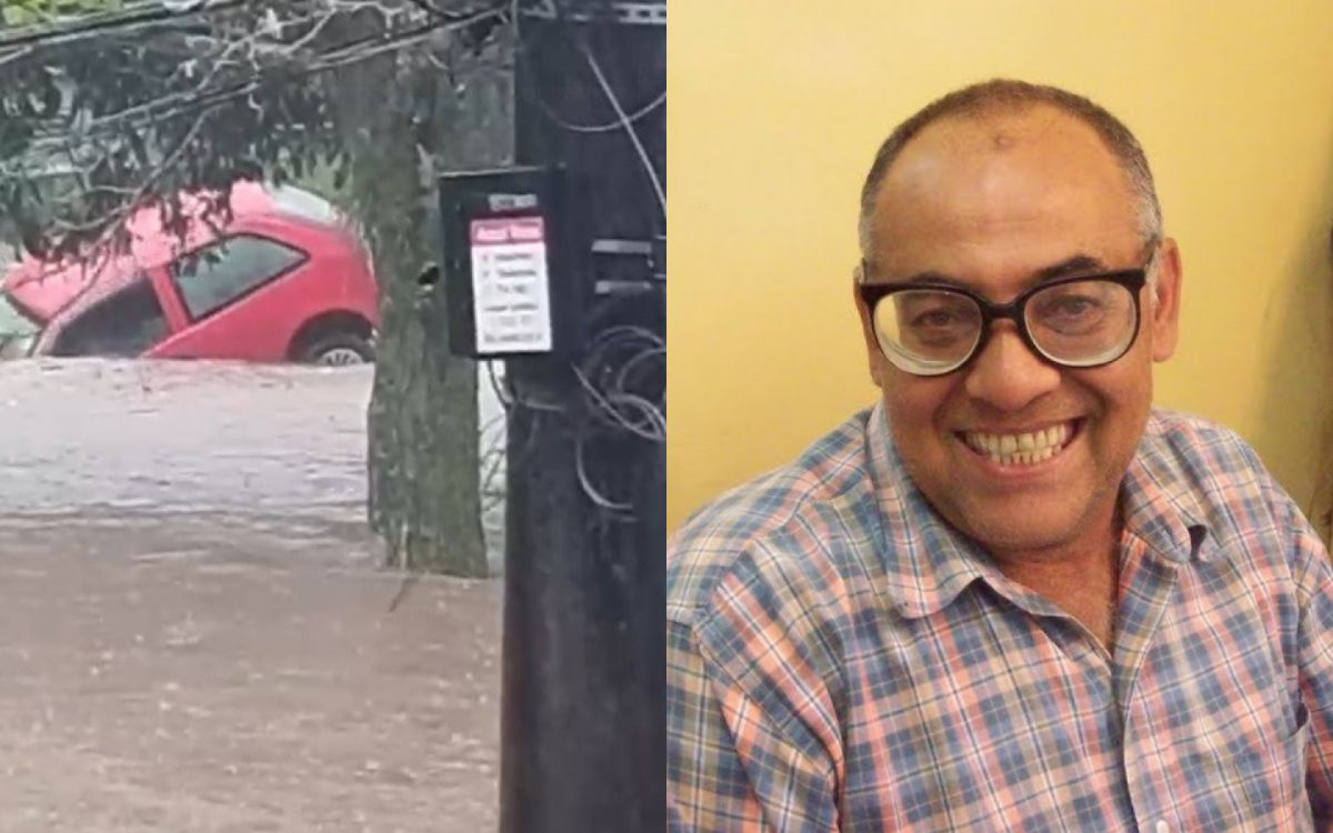 Mauro França estava no carro no momento em que foi arrastado