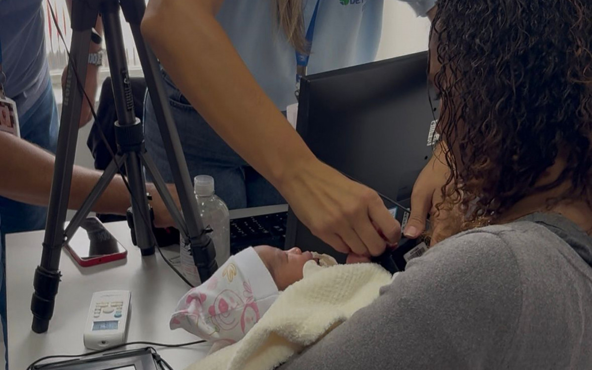 Posto de identificação civil em maternidade