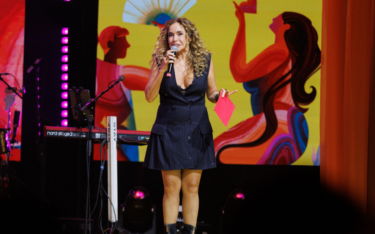 Daniela Mercury se apresenta no WME Awards 2025