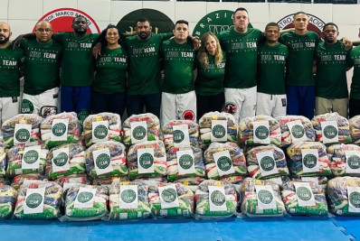 Solidariedade no tatame: equipe troca premiação por cestas básicas no Circuito Mineirinho