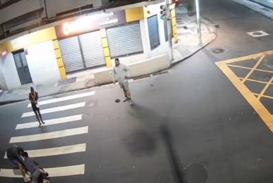 Vídeo: câmera flagra ataque a facadas contra motorista de aplicativo em Botafogo