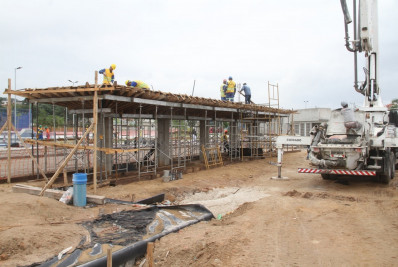 Obras do Parque RJ São Gonçalo estão 86% concluídas