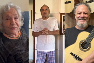 Vídeo! Artistas veteranos realizam campanha pedindo mais espaço na TV