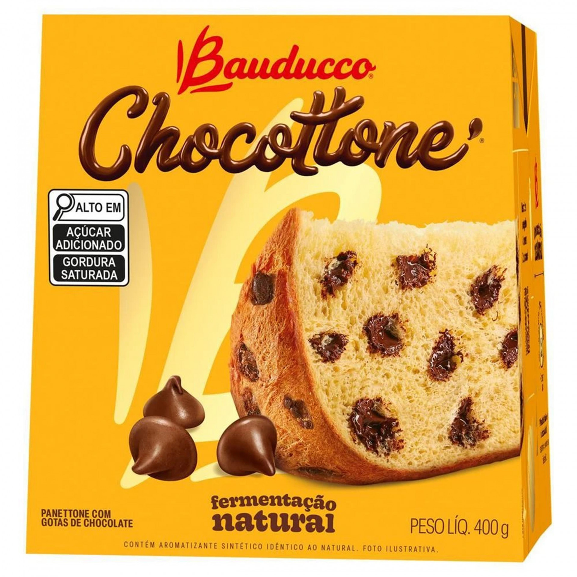 Panettone e Chocottone 400g Bauducco - Divulgação