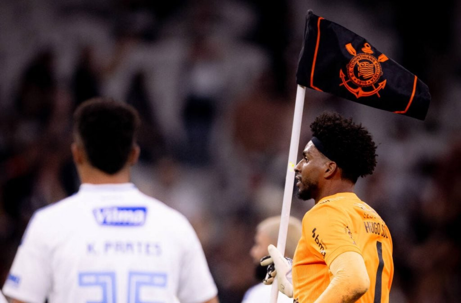 Hugo Souza afirma que plano de jogo do Corinthians n&atilde;o funcionou contra o Vasco