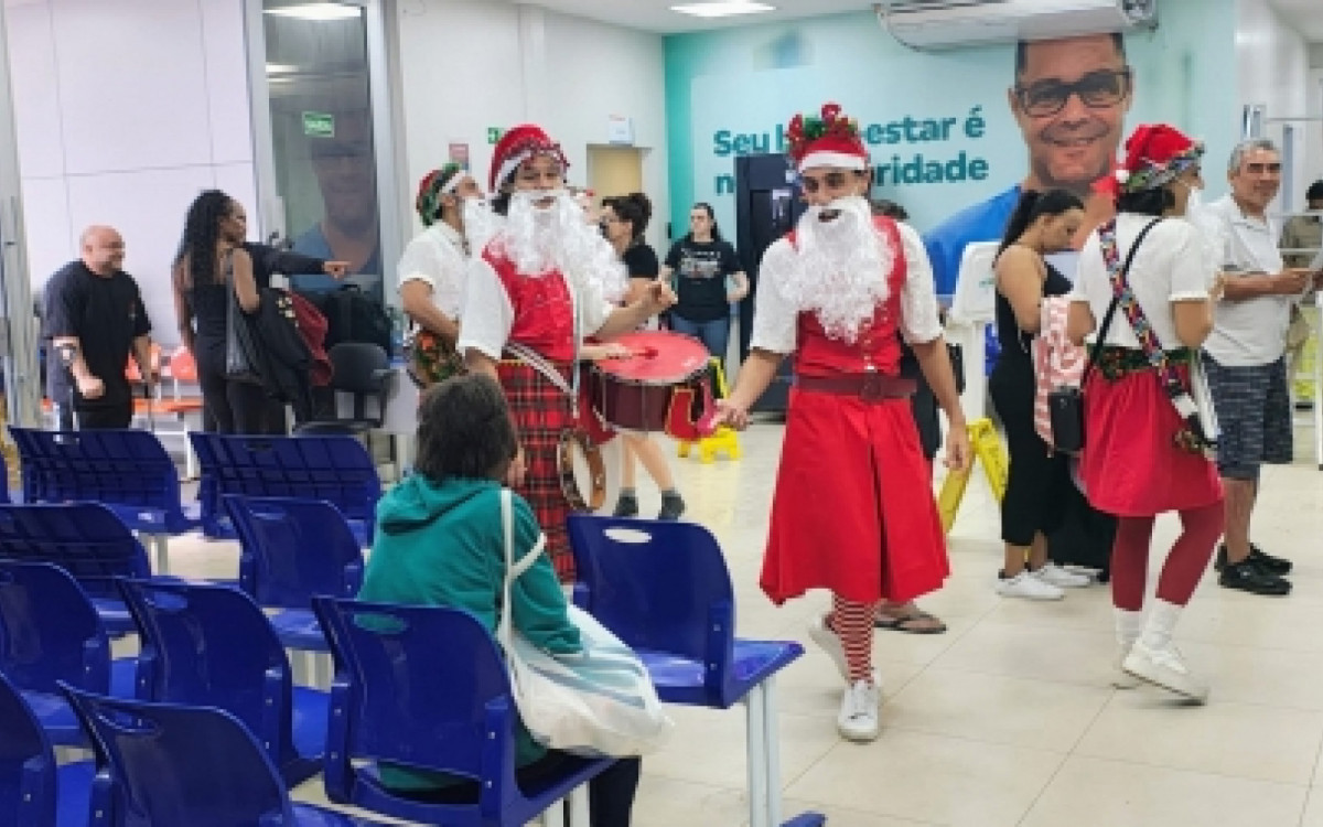'Doutores da Alegria' leva magia do Natal ao Hospital de Saracuruna - Divulga&ccedil;&atilde;o