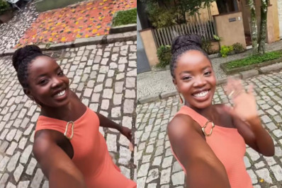 Clara Moneke celebra último dia de gravação de ‘Dona de Mim’