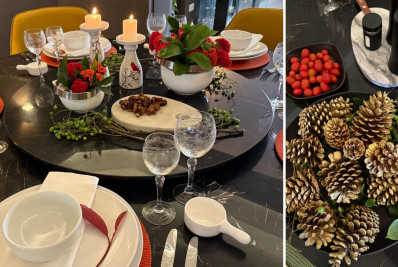 Como encantar com a decoração da mesa para o Natal e o Réveillon