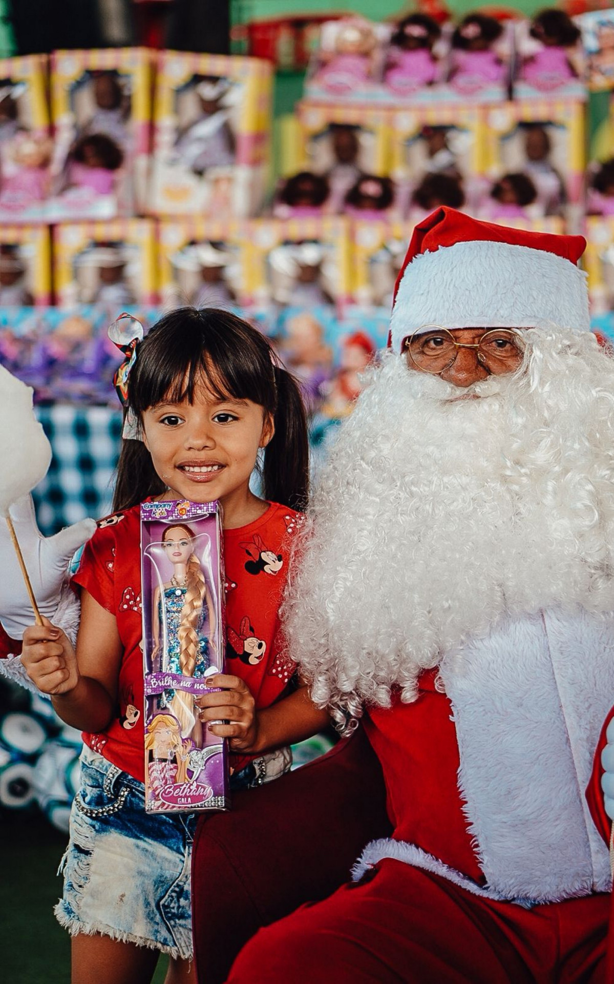 Imperatriz Leopoldinense promove ação de Natal para crianças 