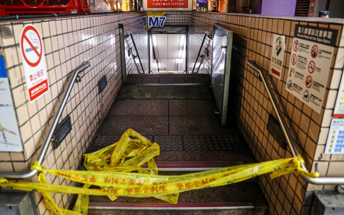 Ataques no metrô de Taiwan deixam três mortos e onze feridos