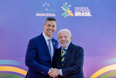 ‘Noivo esperando a noiva no altar’, diz presidente do Paraguai sobre acordo entre Mercosul e UE