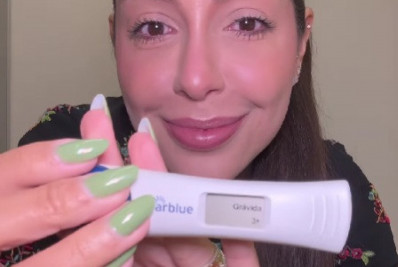 Laís Caldas mostra reação dos amigos ao anunciar gravidez