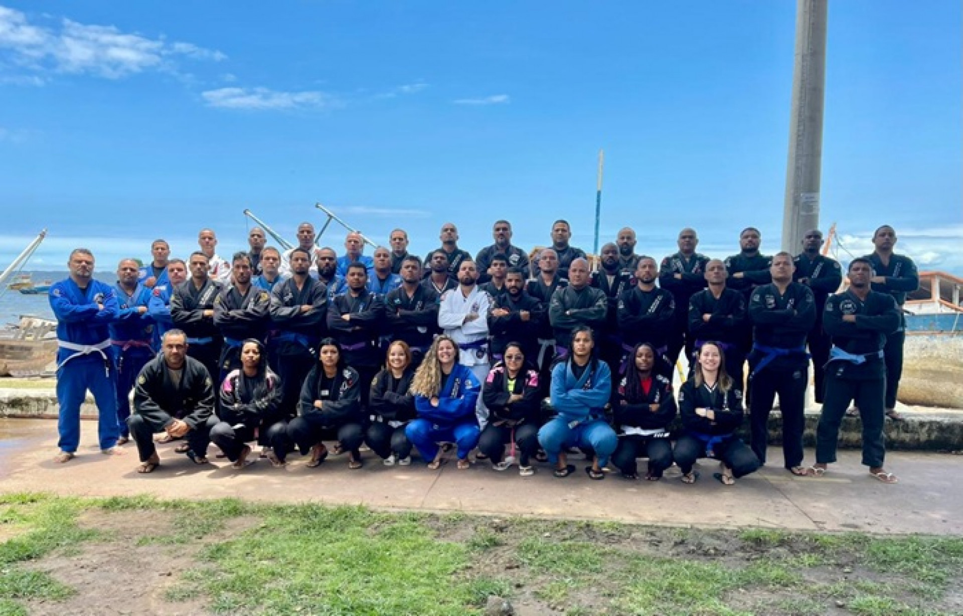 F&aacute;brica de Monstro BJJ &eacute; uma das equipes de destaque em Sepetiba -  (Foto: Reprodu&ccedil;&atilde;o)