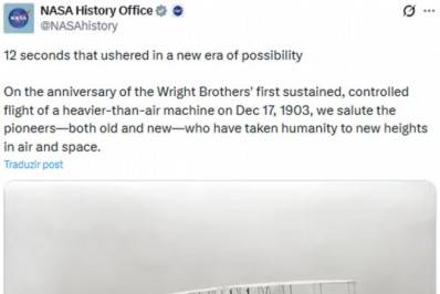 Publicação da Nasa sobre invenção do avião irrita brasileiros