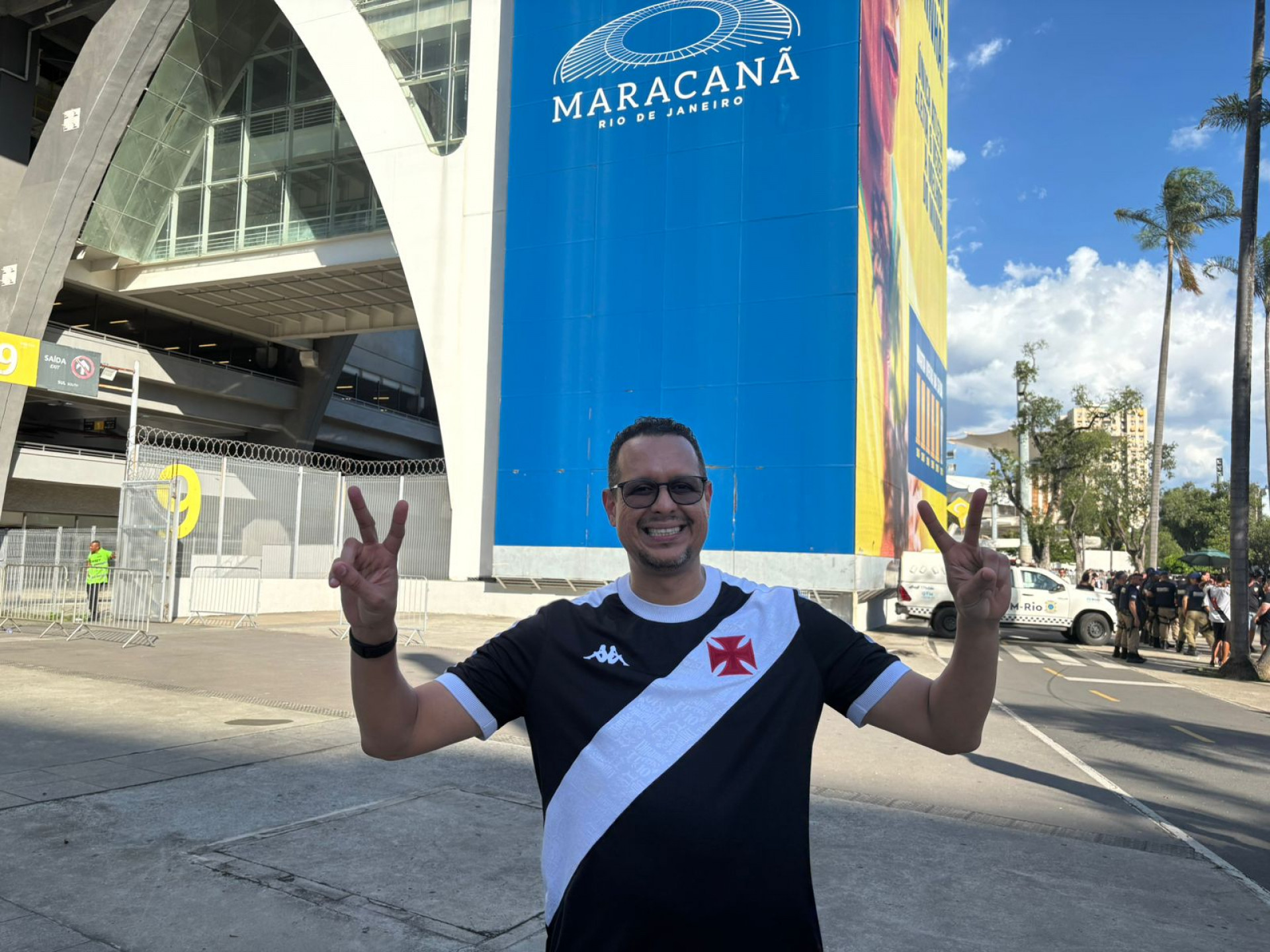 Thiago Rocha dos Santos, torcedor fan&aacute;tico do Vasco - Jo&atilde;o Alexandre Borges / Ag&ecirc;ncia O Dia