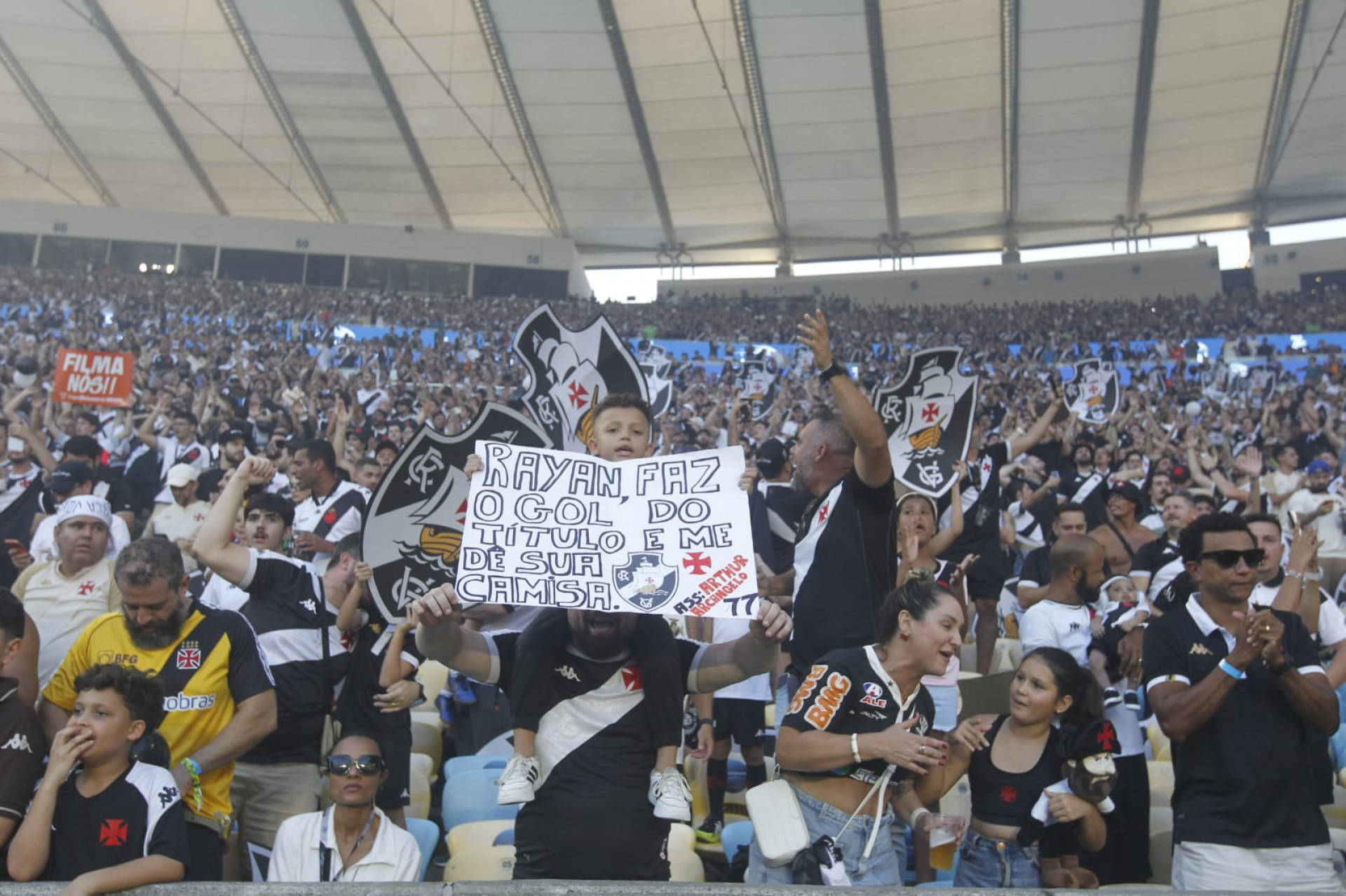 Vasco e Corinthians se enfrentaram no Maracanã - Reginaldo Pimenta / Agência O Dia
