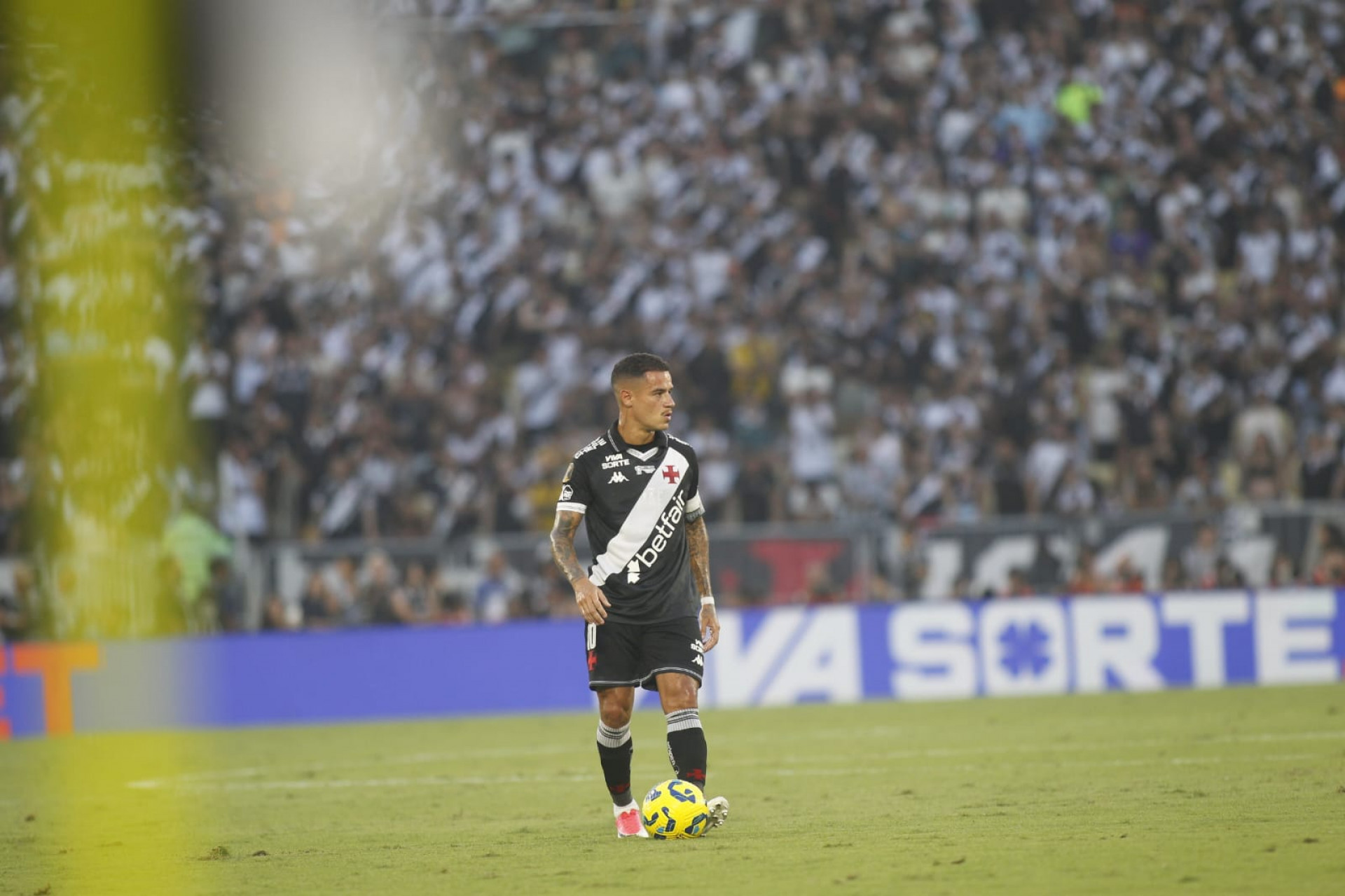 Vasco e Corinthians se enfrentaram no Maracanã - Reginaldo Pimenta / Agência O Dia