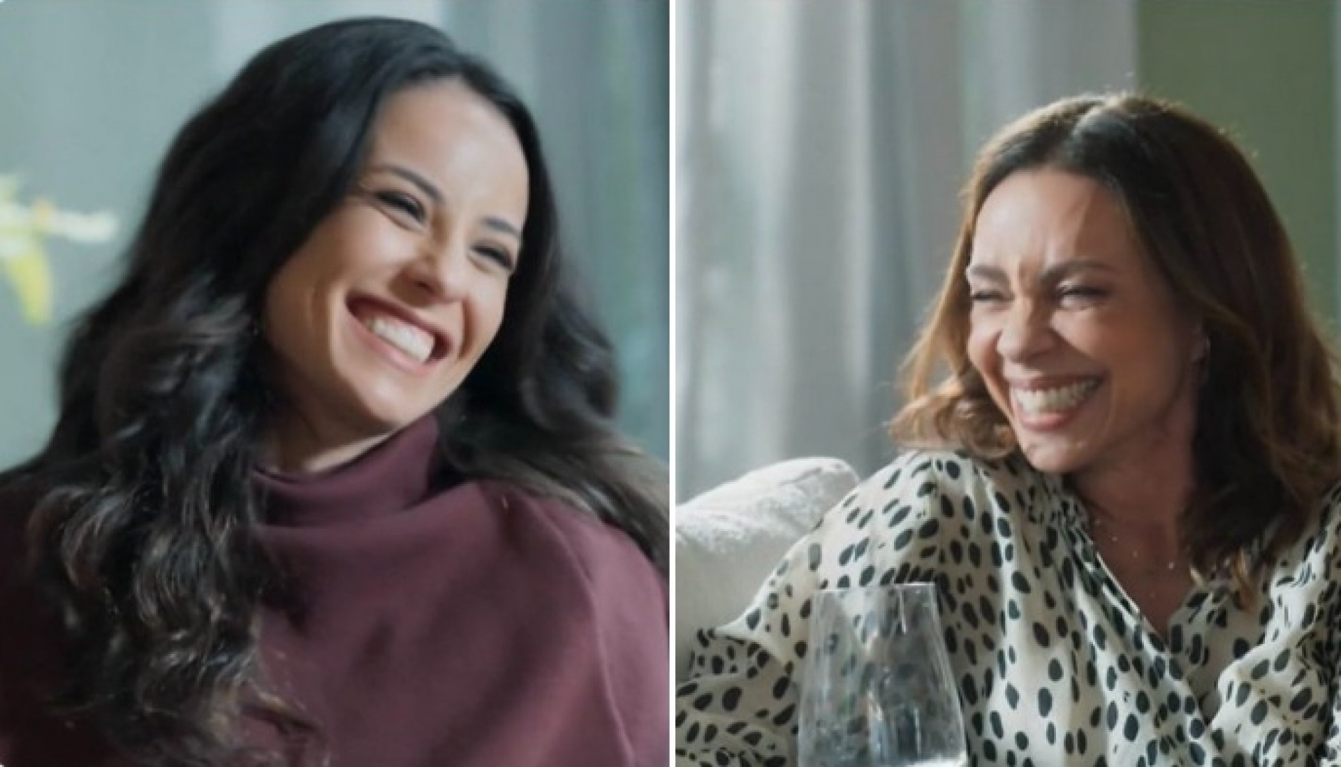 Zenilda (Andréia Horta) e Xênica (Carla Marins) - Reprodução / X