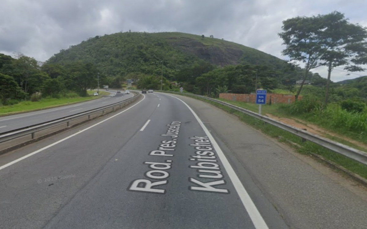Acidente aconteceu na altura do Km 54 da BR-040