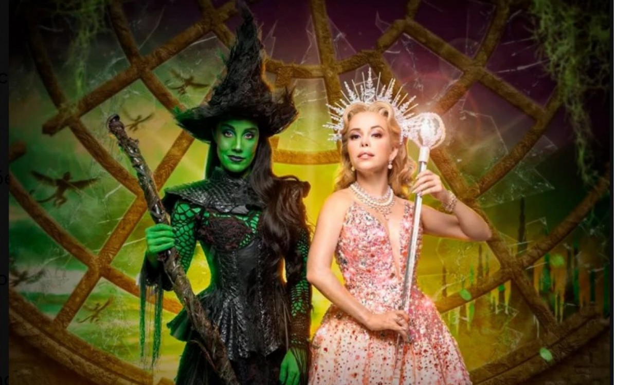 F&atilde; publica montagem para comemorar chegada de 'Wicked' ao Rio de Janeiro