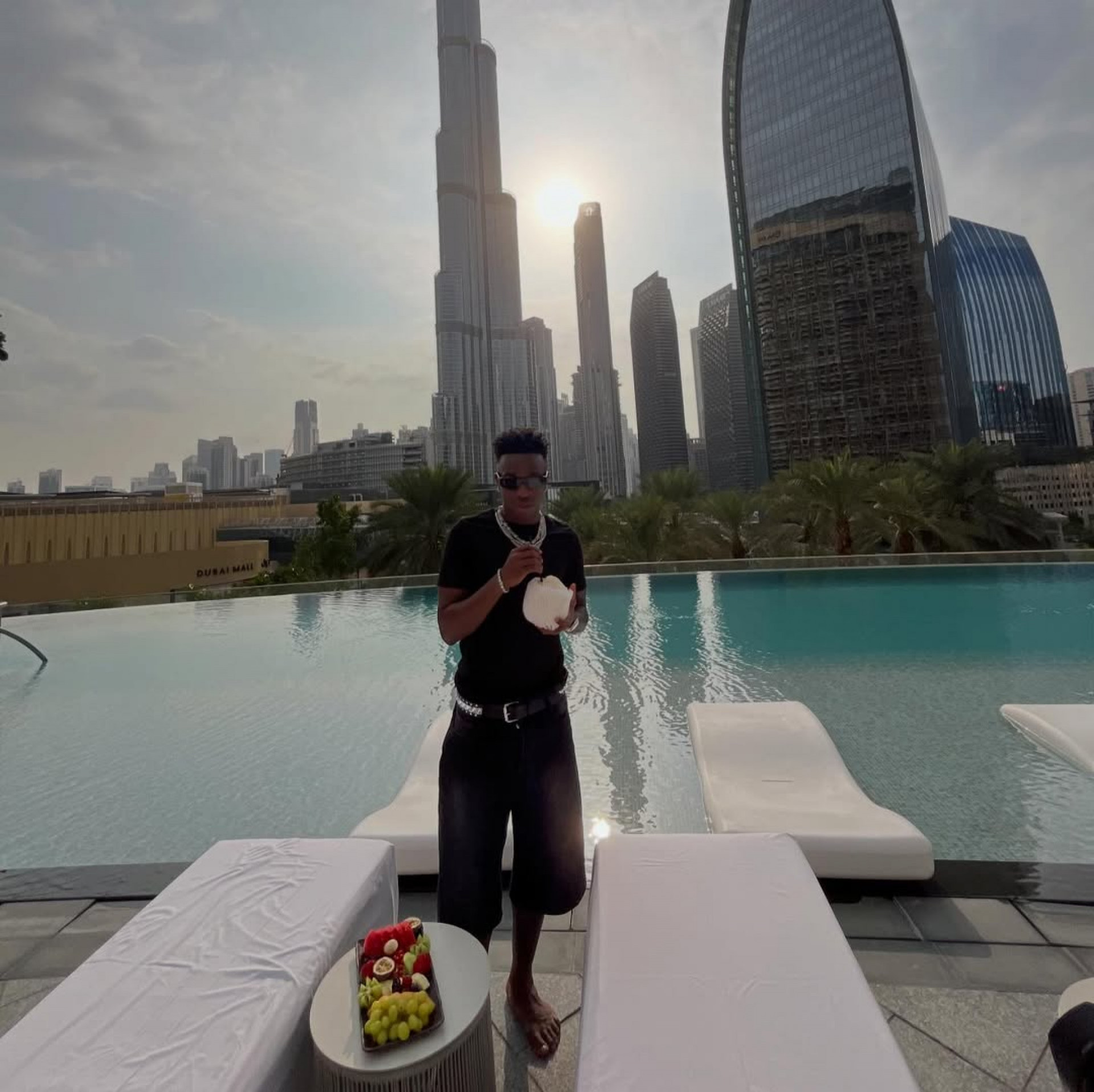 Vini Jr. abriu álbum de fotos de viagem à Dubai - Reprodução / Instagram