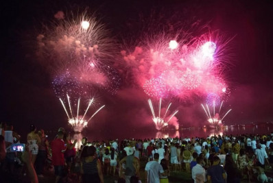 Araruama terá queima de fogos silenciosa de 12 minutos no Réveillon, com espetáculo em dois pontos da cidade