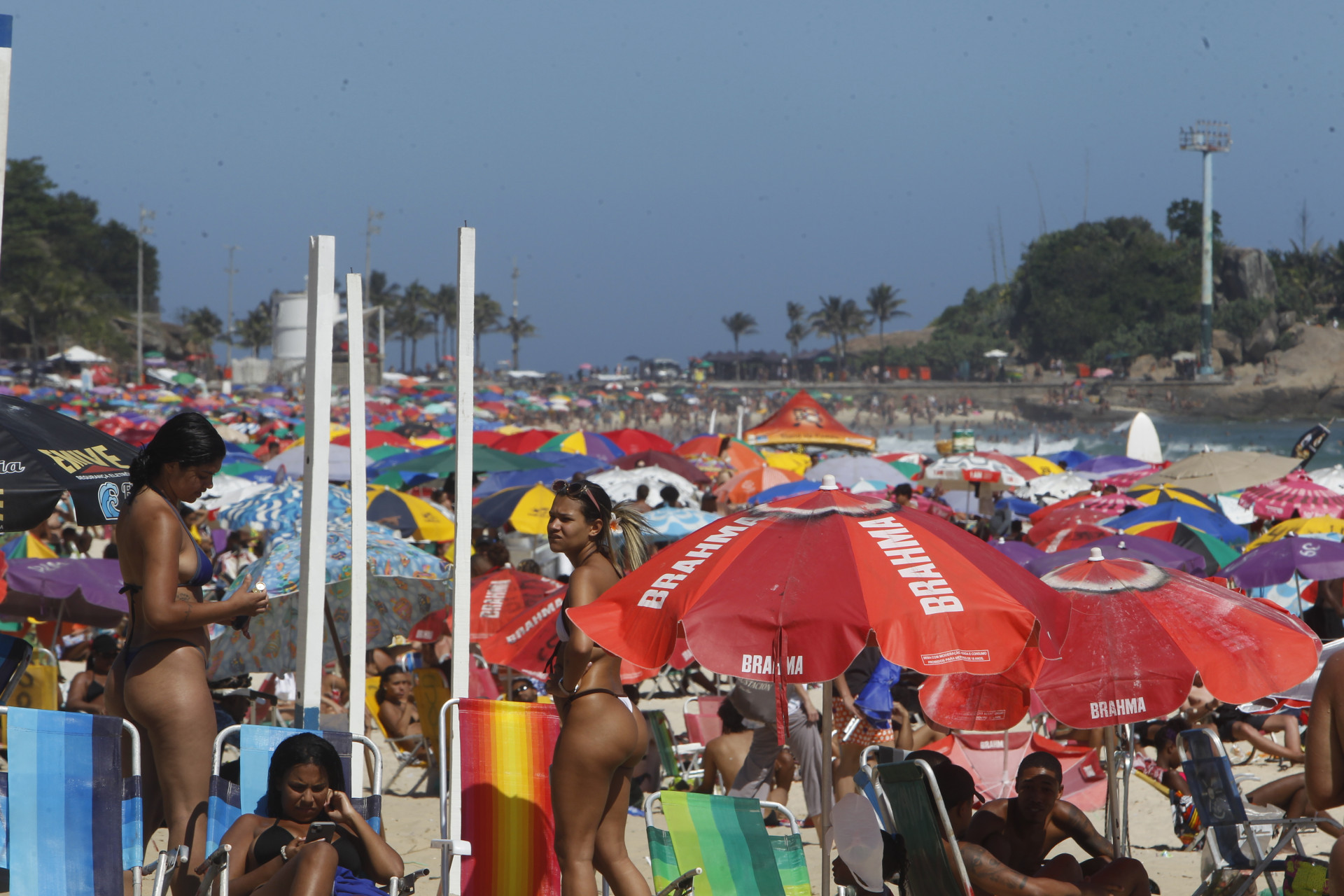 Movimenta&ccedil;&atilde;o na Praia de Ipanema e Praia do Arpoador, nesta segunda-feira (22)
 - Reginaldo Pimenta/Ag&ecirc;ncia O Dia