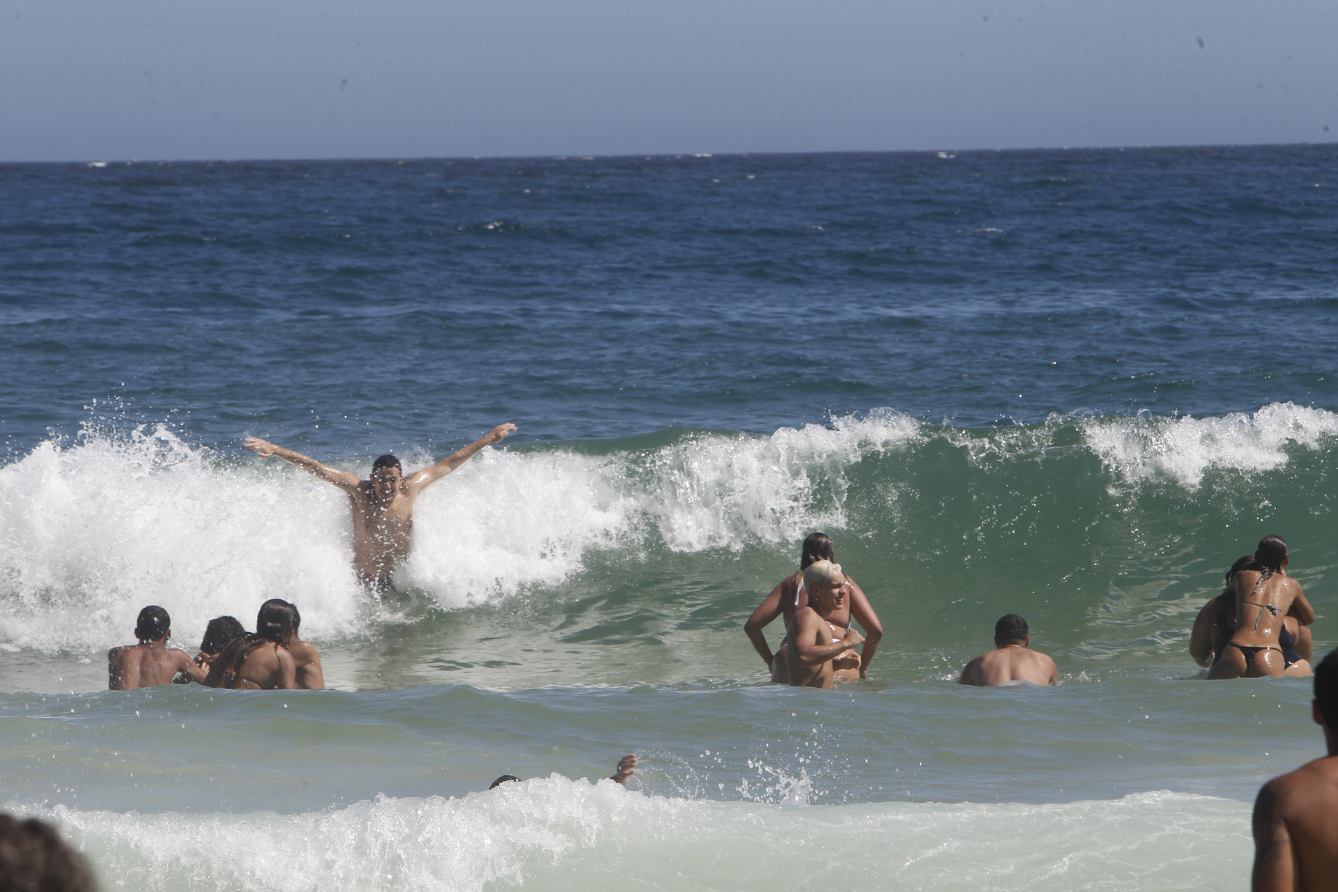 Movimenta&ccedil;&atilde;o na Praia de Ipanema e Praia do Arpoador, nesta segunda-feira (22)
 - Reginaldo Pimenta/Ag&ecirc;ncia O Dia