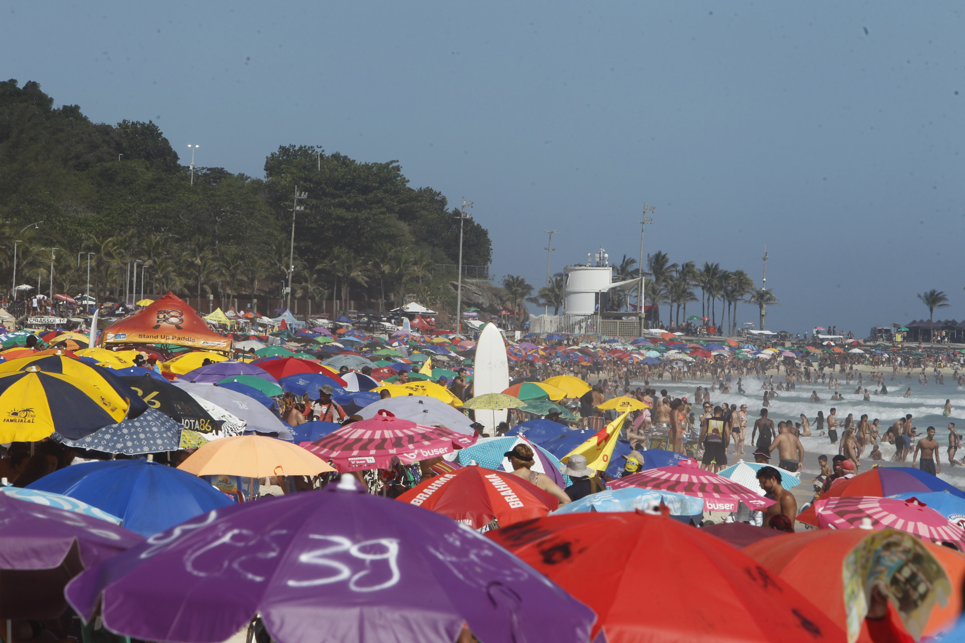 Movimenta&ccedil;&atilde;o na Praia de Ipanema e Praia do Arpoador, nesta segunda-feira (22)
 - Reginaldo Pimenta/Ag&ecirc;ncia O Dia