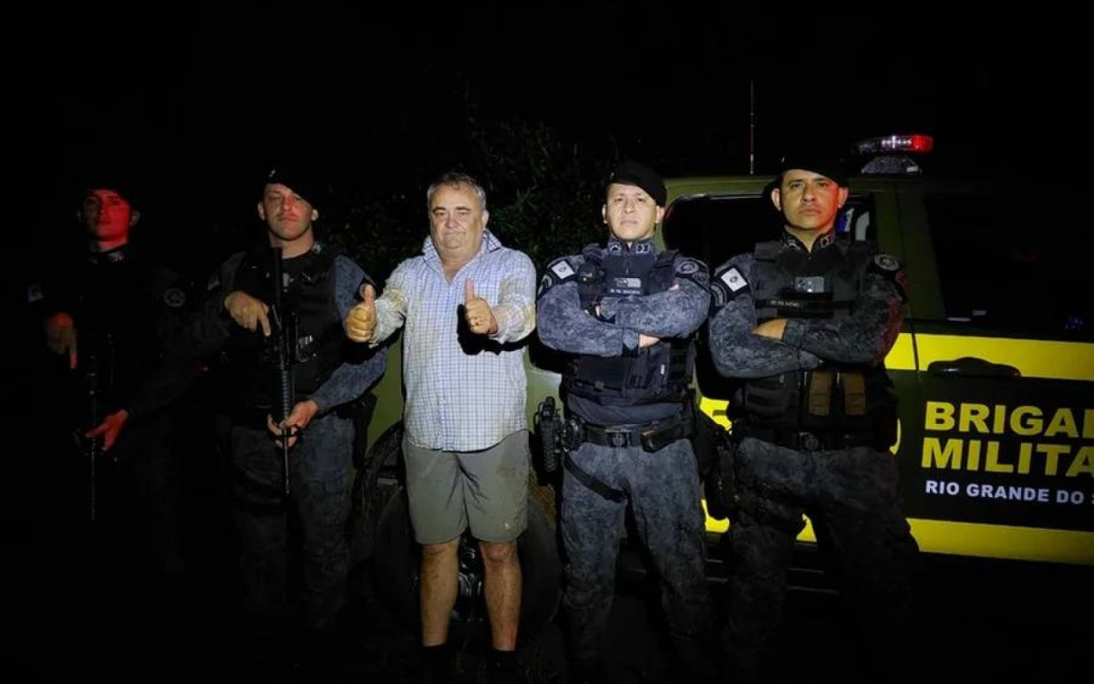 Empresário e vice-prefeito de Não-Me-Toque, no Rio Grande do Sul, Gilson Lari Trennepohl foi resgatado  - Divulgação