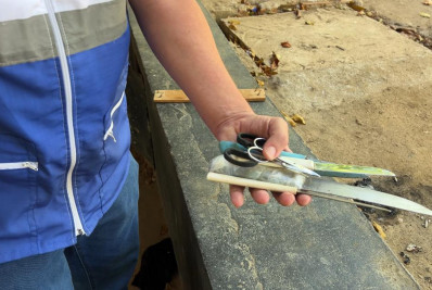 Homem é detido e diversos objetos cortantes são apreendidos em ação no Parque do Flamengo