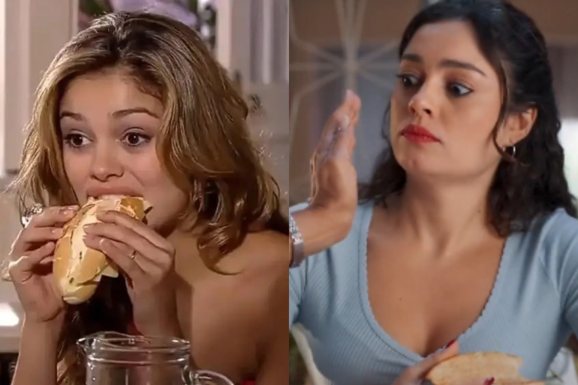 Sophie Charlotte causa alvoroço ao reviver cena icônica de 'Ti Ti Ti' em 'Três Graças' - Reprodução / TV Globo