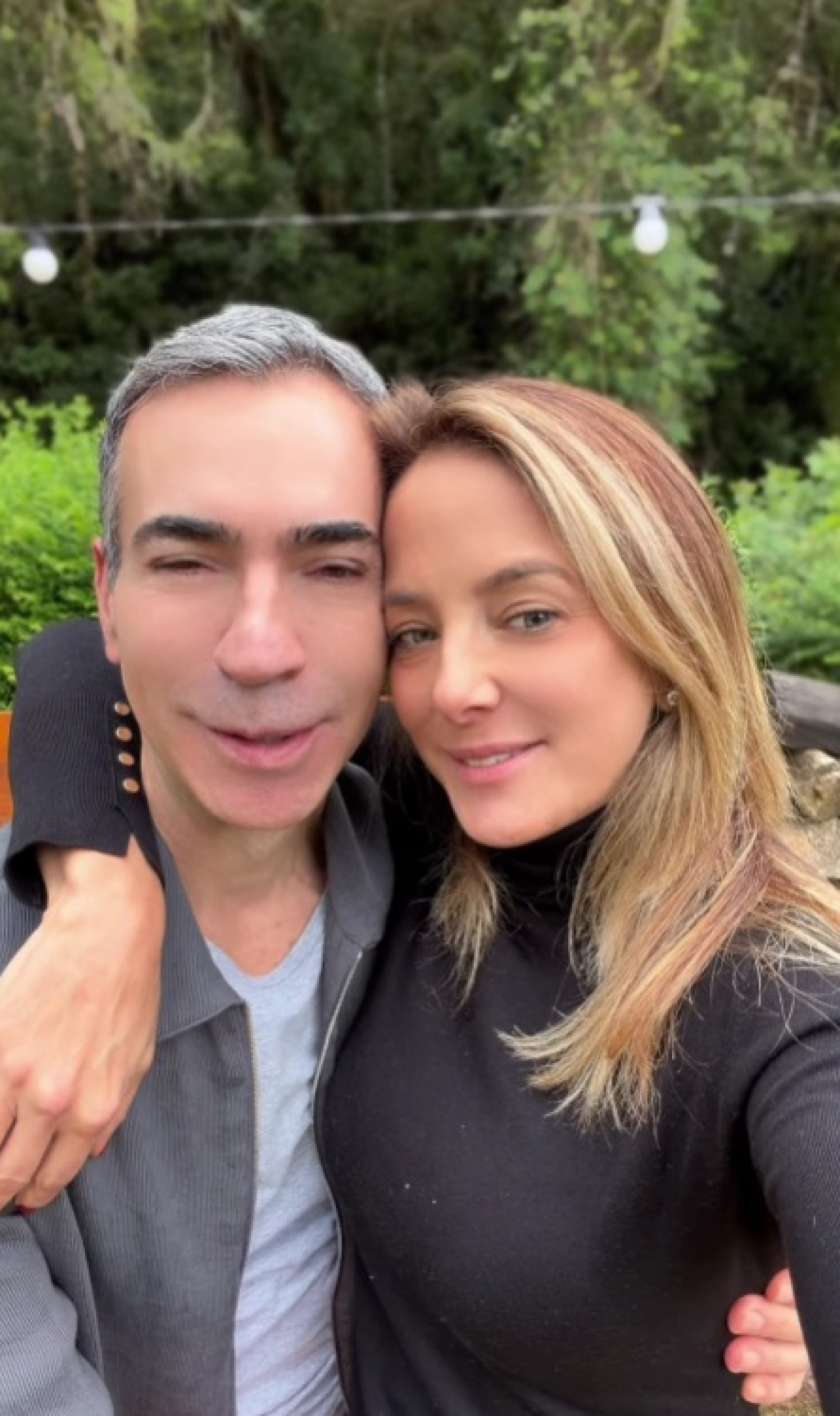 César Tralli e Ticiane Pinheiro - Reprodução / Instagram