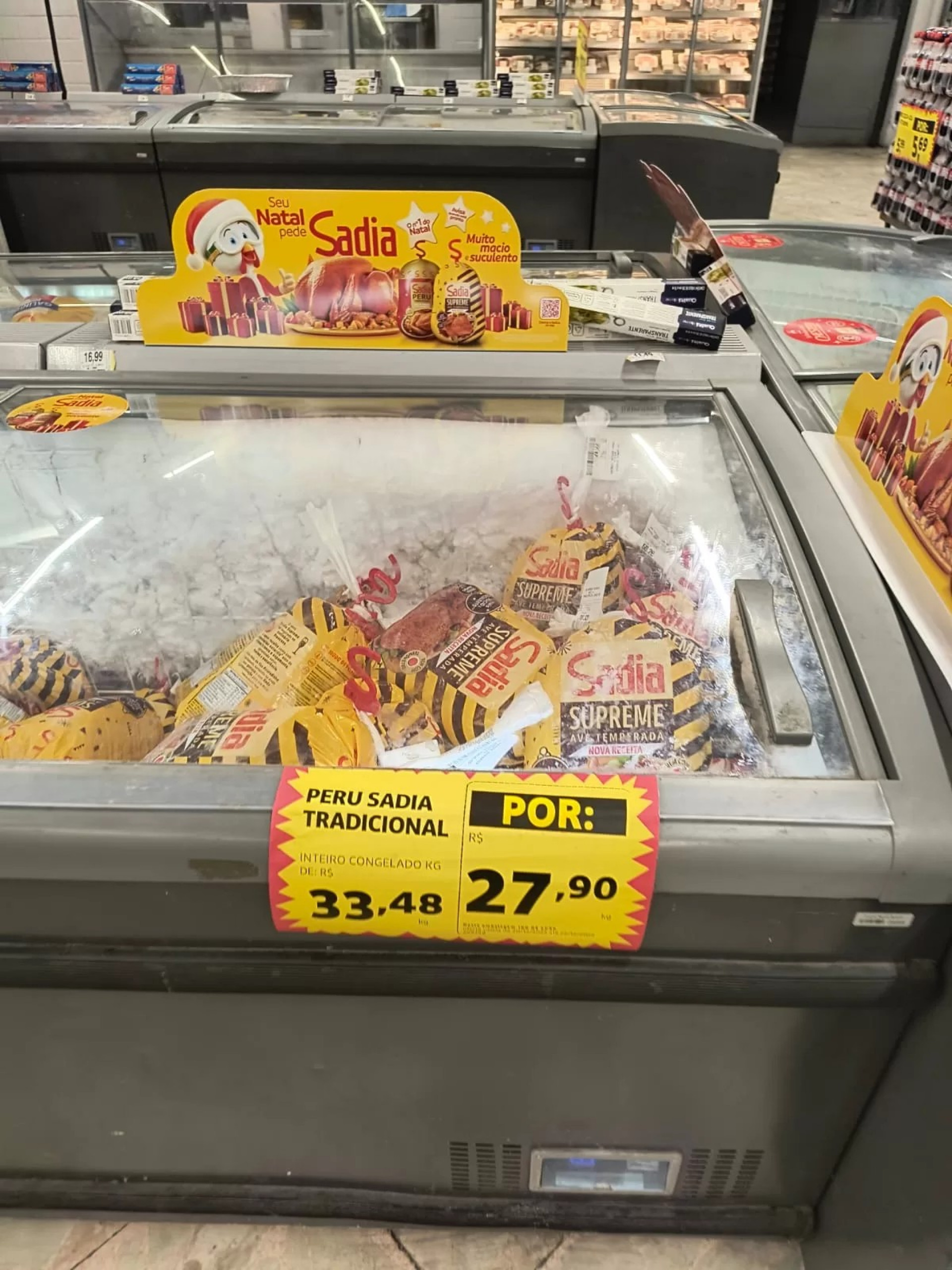 Preços da ceia de Natal - RC