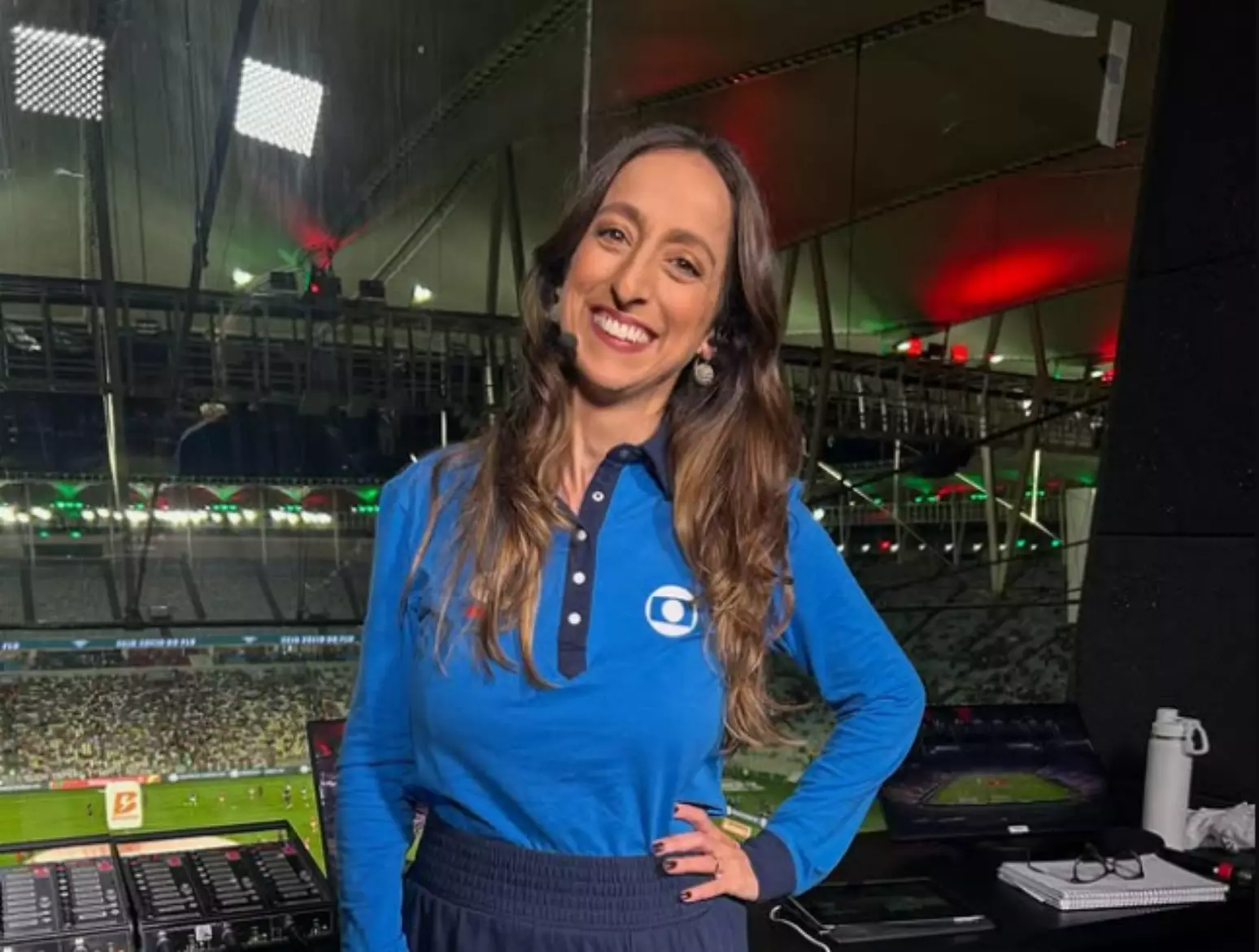 Renata Mendon&ccedil;a recebeu ataques de Bap por causa de cr&iacute;ticas &agrave; gest&atilde;o do Flamengo no futebol feminino - Reprodu&ccedil;&atilde;o de Instagram