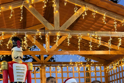 Papai Noel visita os distritos de Figueira e Monte Alto em Arraial do Cabo