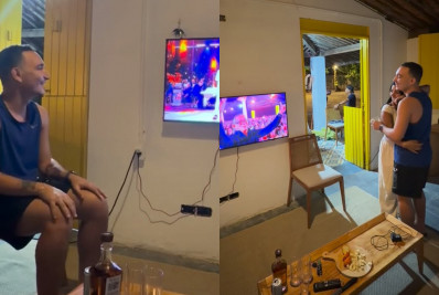 João Gomes e Ary Mirelle choram ao assistirem participação no Especial Roberto Carlos