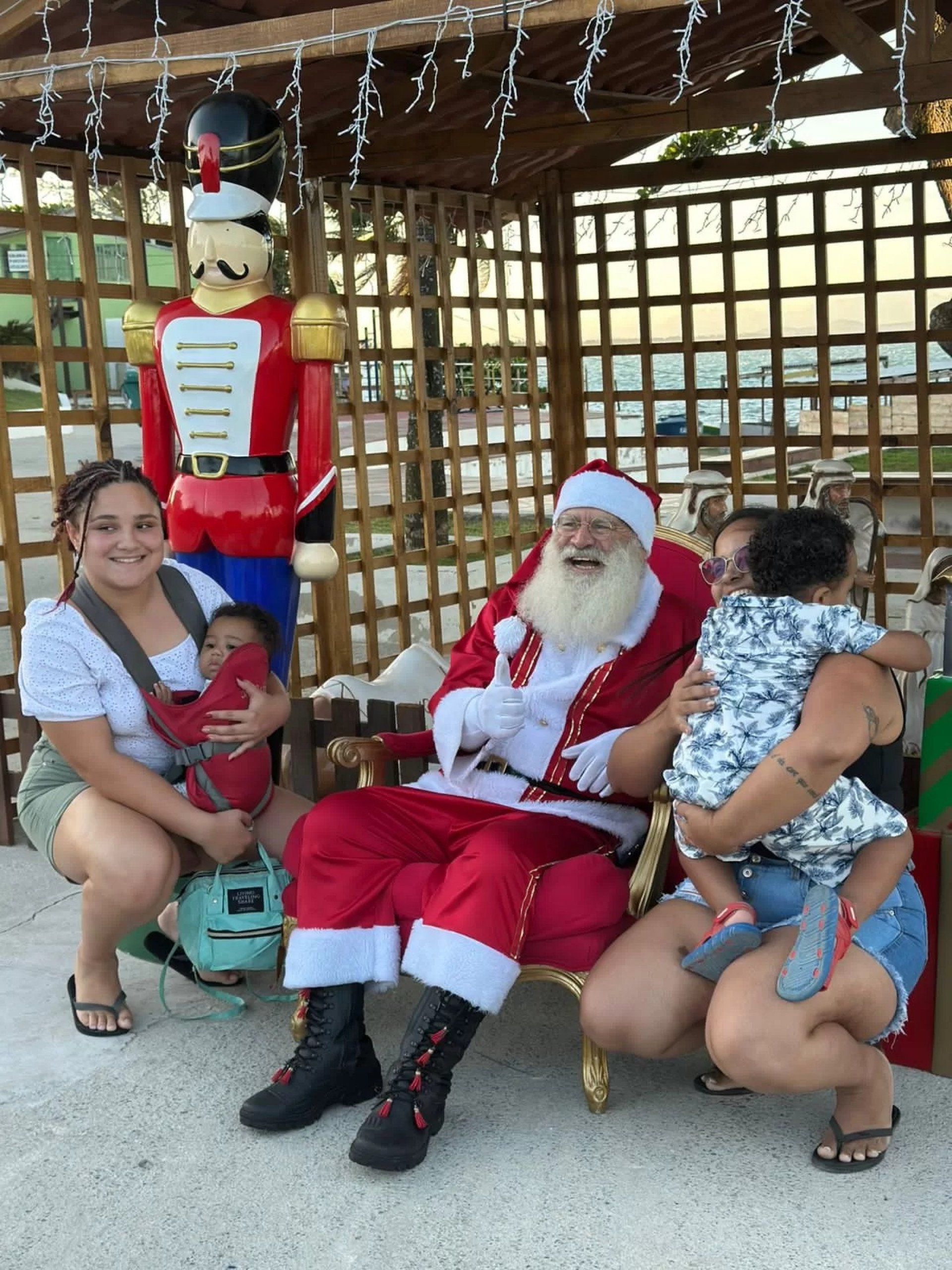 Visita do Papai Noel - Ascom