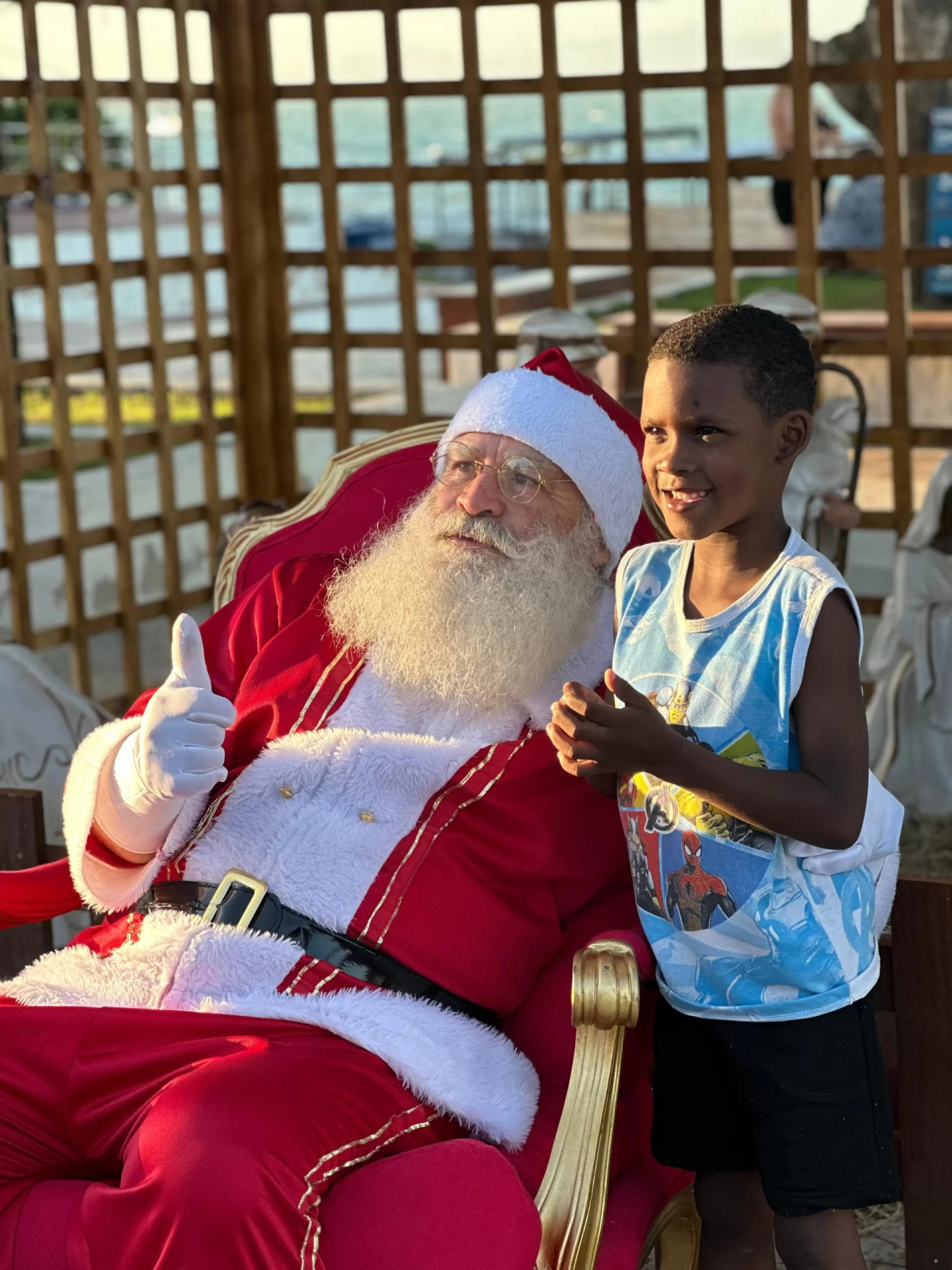 Visita do Papai Noel - Ascom