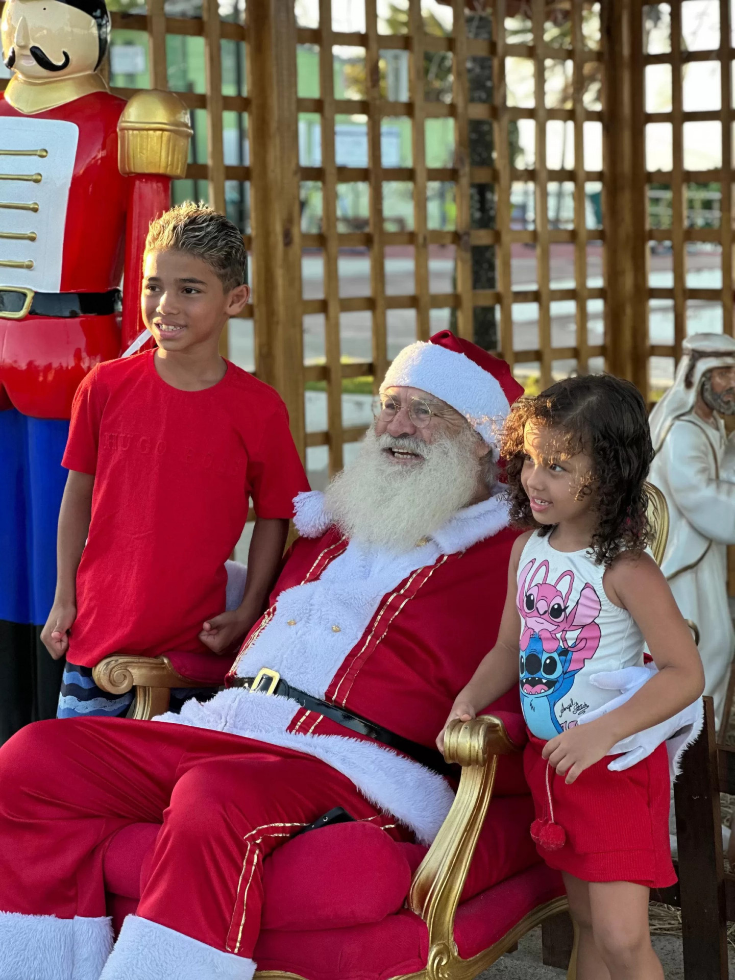 Visita do Papai Noel - Ascom