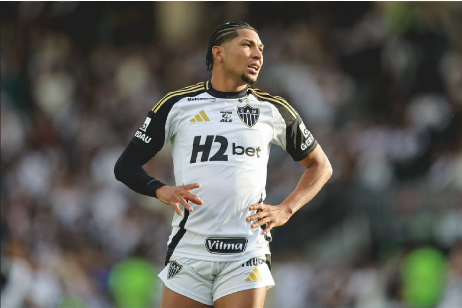 Atl&eacute;tico e Santos avan&ccedil;am em conversas em negocia&ccedil;&atilde;o por Rony