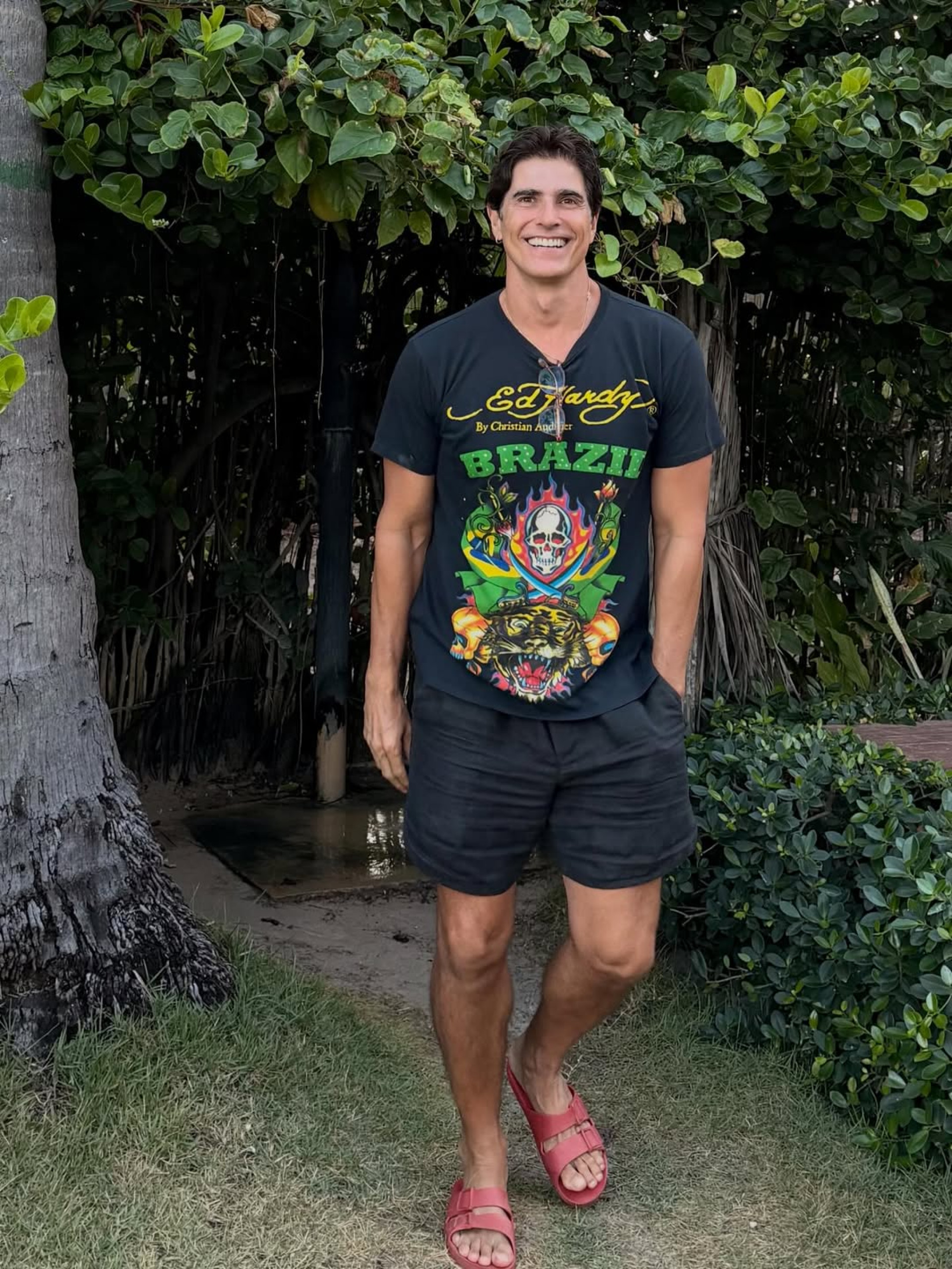 Reynaldo Gianecchini em viagem para Maceió, em Alagoas - Reprodução / Instagram