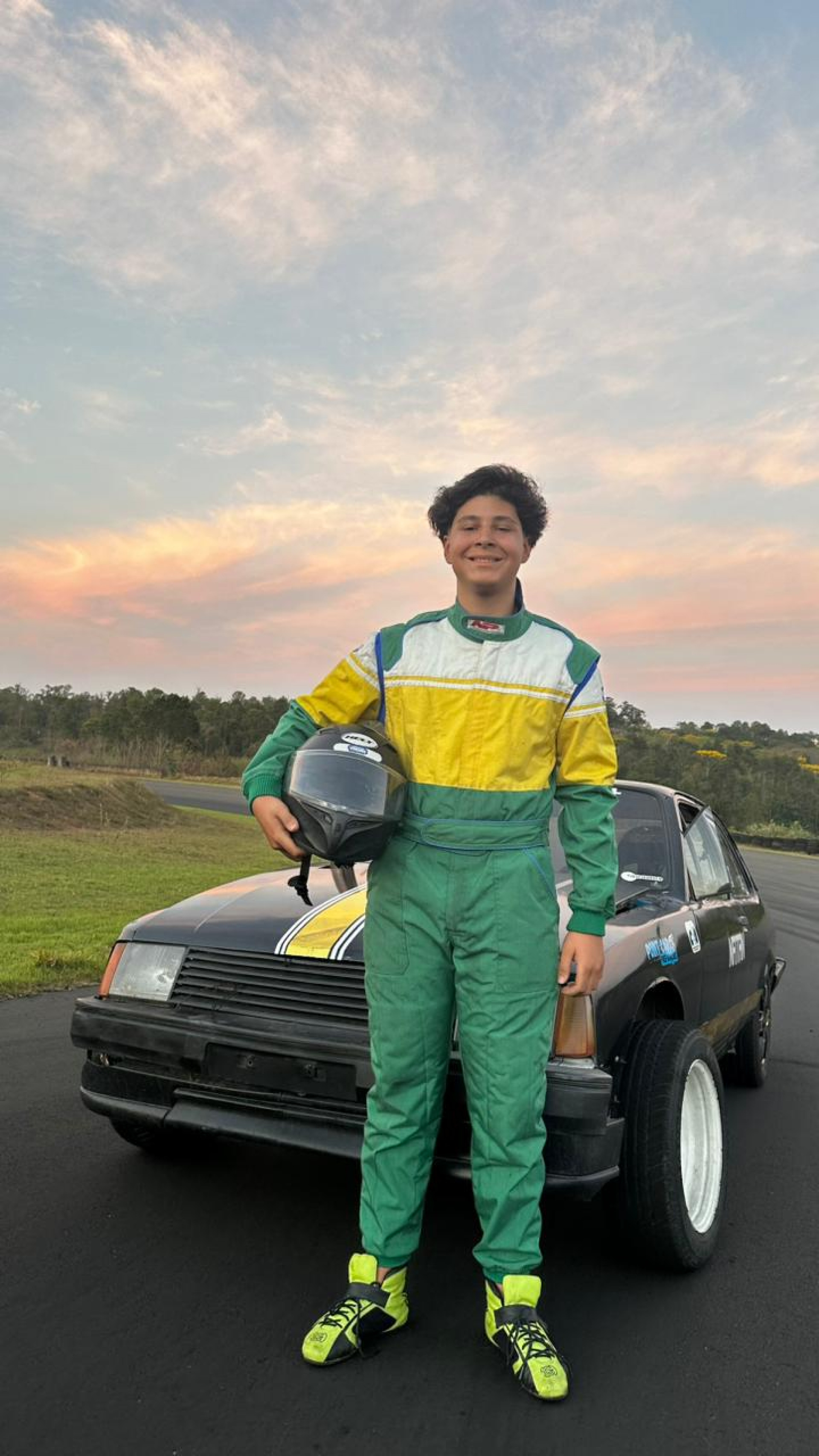 Aos 16 anos, o carioca Natan Gomes &eacute; uma grande promessa no Drift brasileiro - Divulga&ccedil;&atilde;o