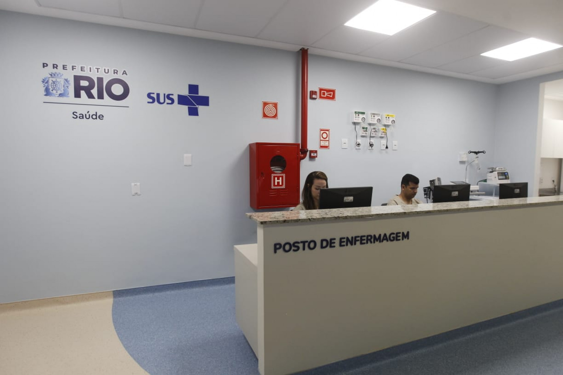 Prefeitura do Rio inaugura nova ala pediátrica do Hospital Municipal Souza Aguiar - Reginaldo Pimenta / Agência O Dia