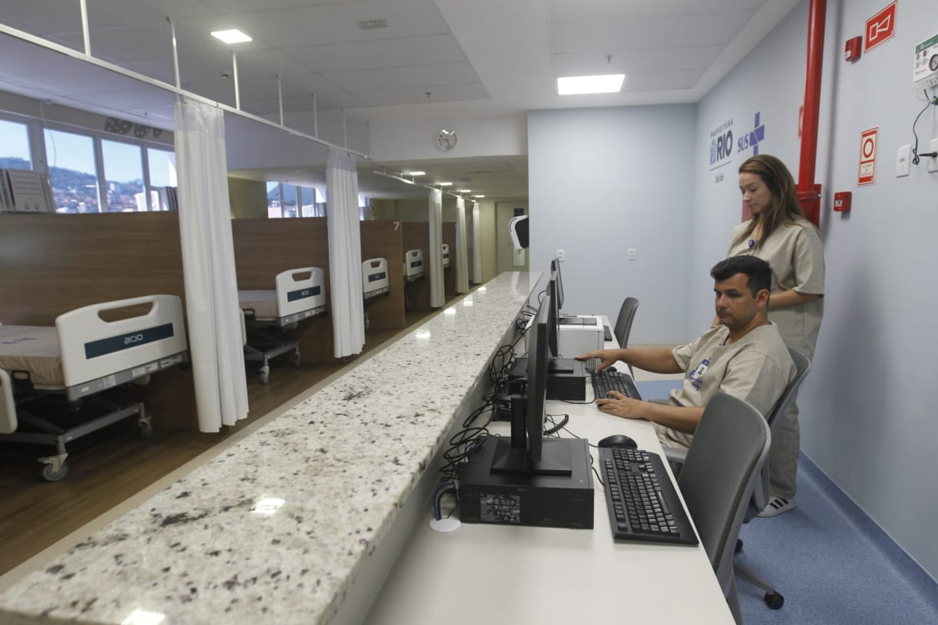 Prefeitura do Rio inaugura nova ala pediátrica do Hospital Municipal Souza Aguiar - Reginaldo Pimenta / Agência O Dia