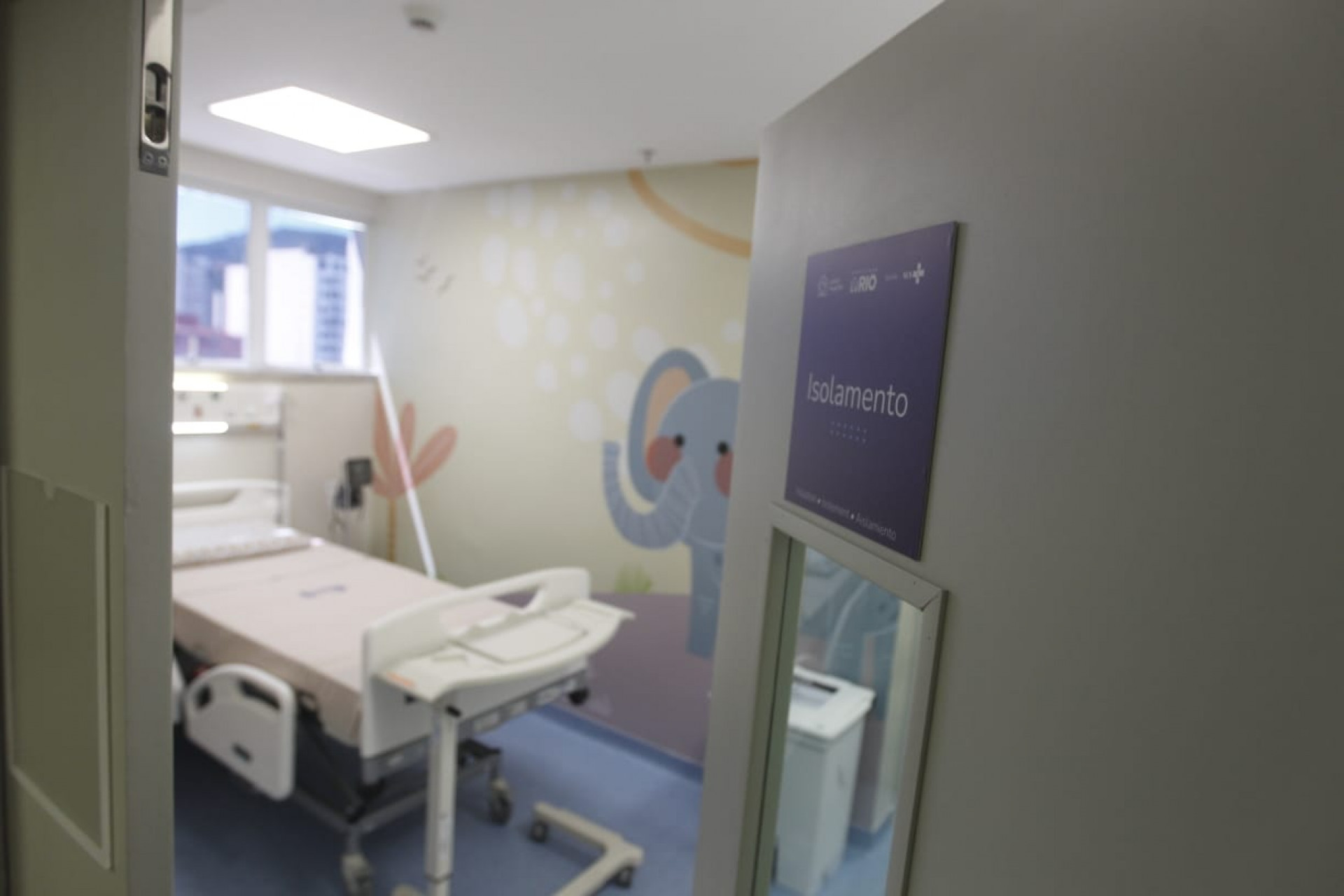 Prefeitura do Rio inaugura nova ala pediátrica do Hospital Municipal Souza Aguiar - Reginaldo Pimenta / Agência O Dia